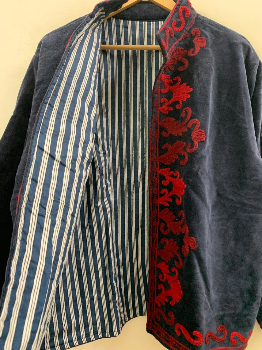 Statement Velvet Suzani Jacket view 4