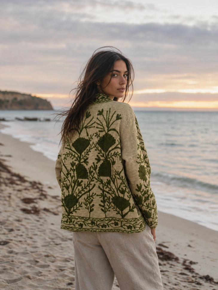 Handmade TNT Suzani Jacket alternate view
