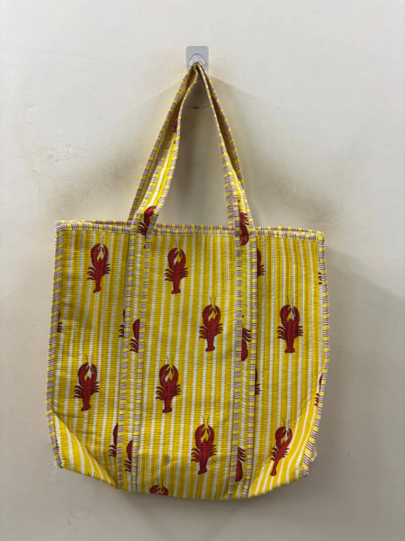 Premium Cotton Tote Bag for Women with Tiger Design view 3