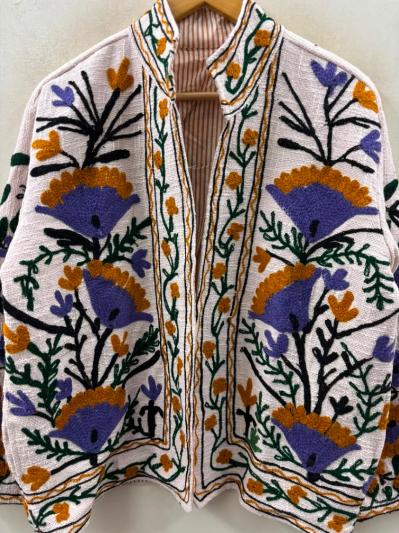 Cotton Embroidered TNT Jacket view 5