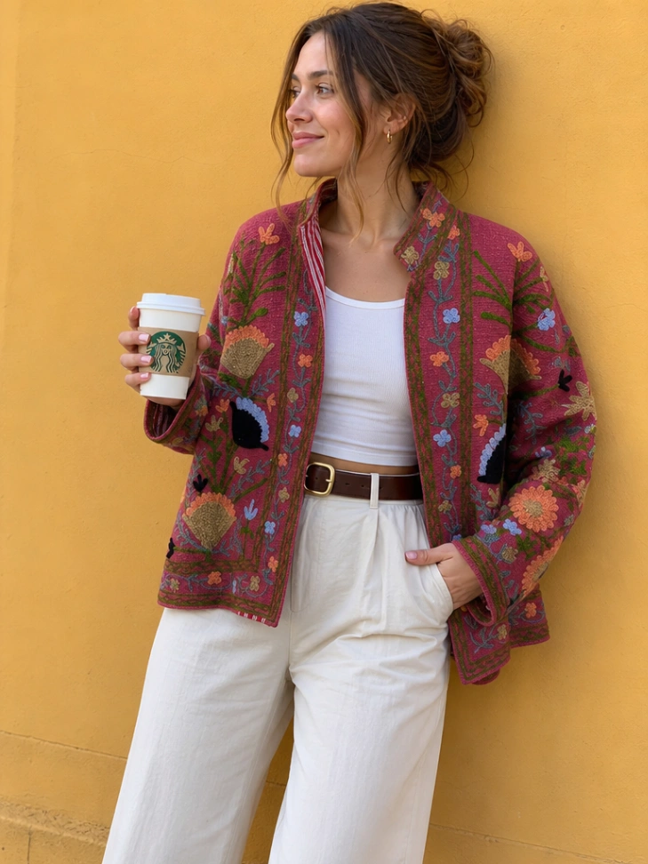 COTTON SUZANI JACKET view 3