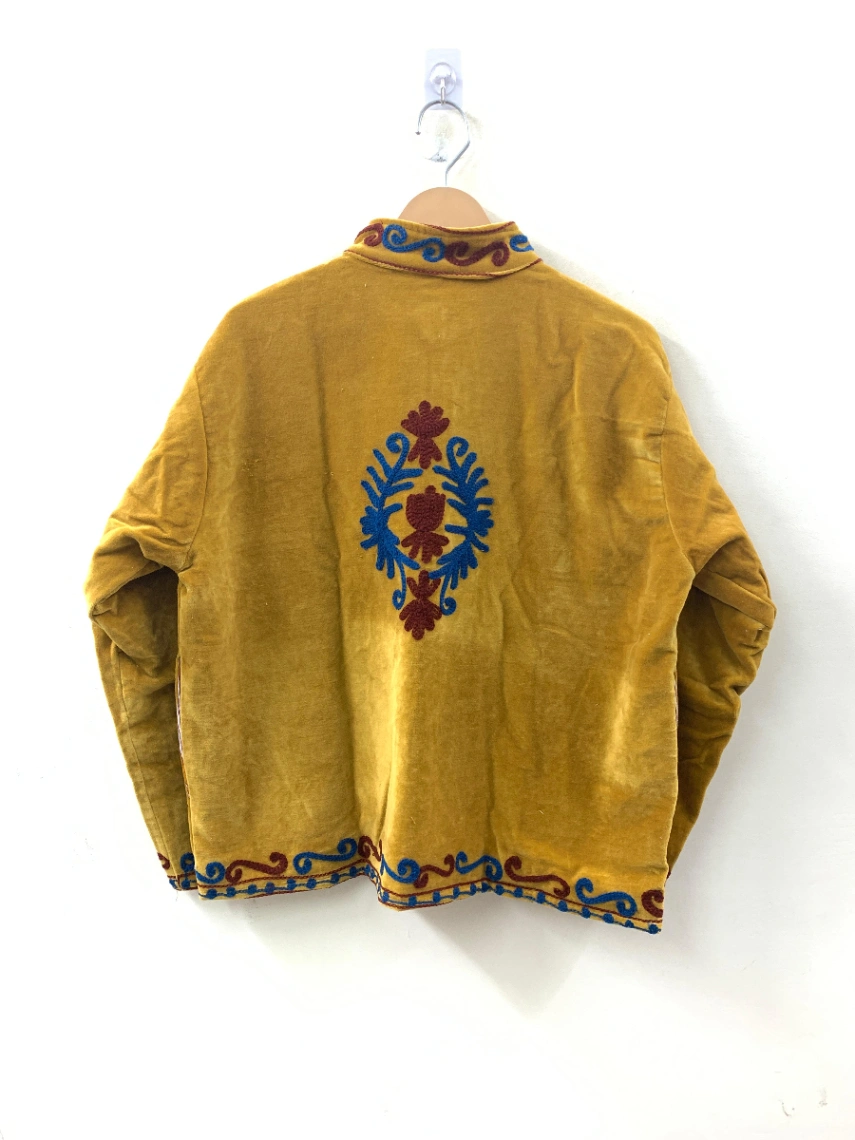 Cotton Velvet Suzani Jacket alternate view