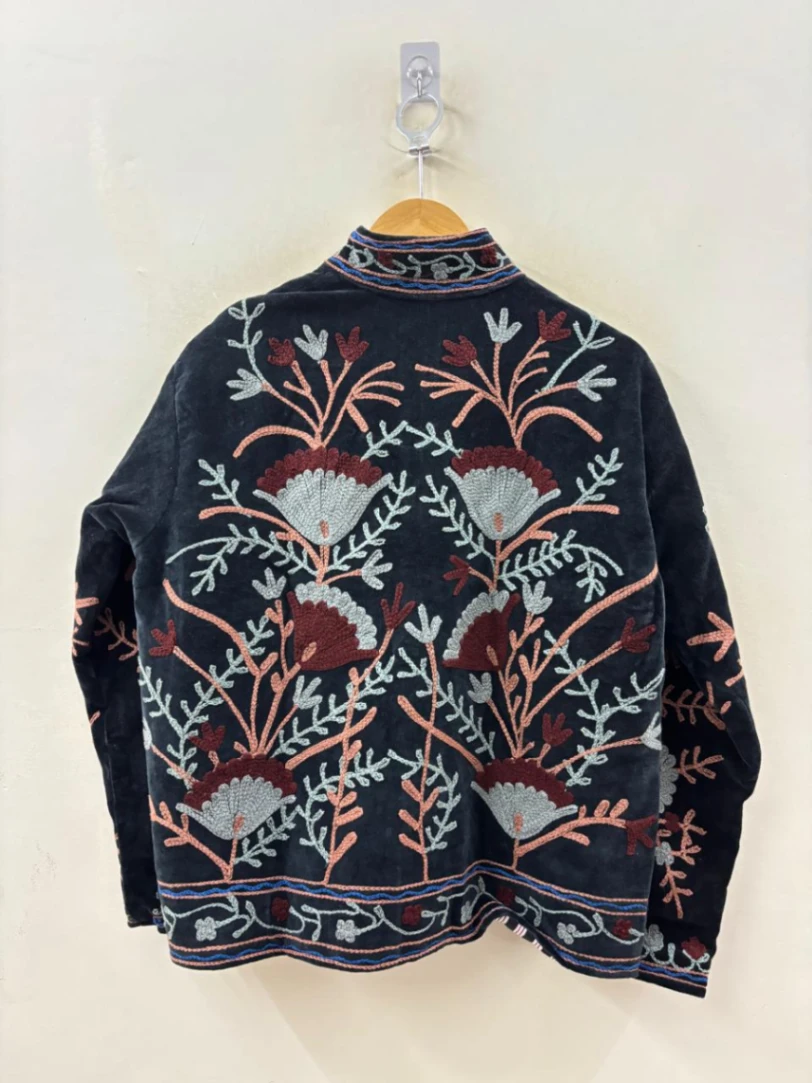 Artisan Velvet Suzani Jacket alternate view