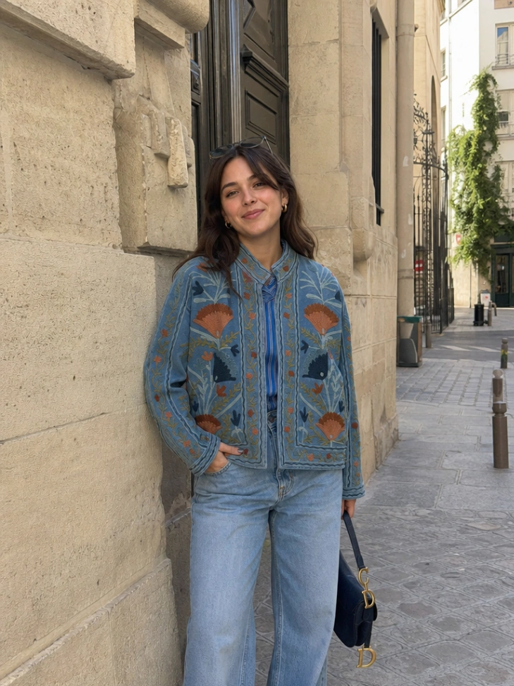 Festival Velvet Suzani Jacket
