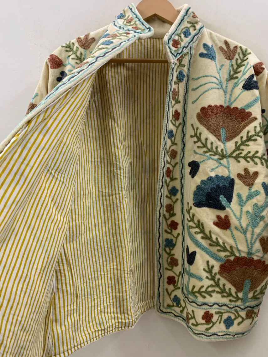 Velvet Suzani Jacket view 3