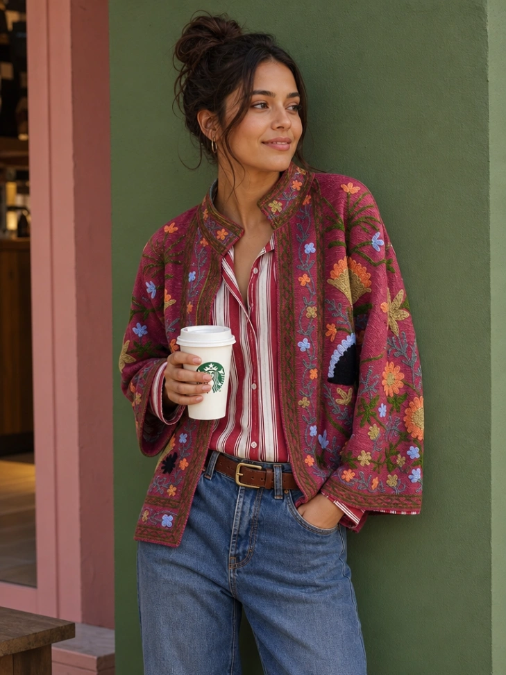 COTTON SUZANI JACKET view 6