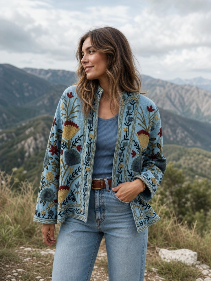 TNT Embroidered Suzani Jacket