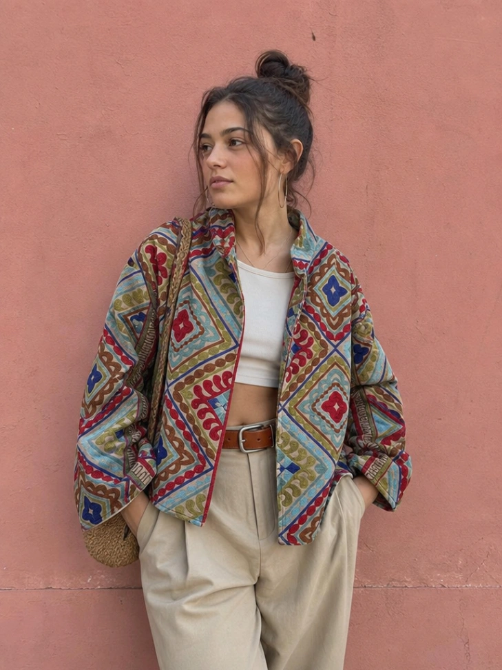 Women's Festival Velvet Jacket