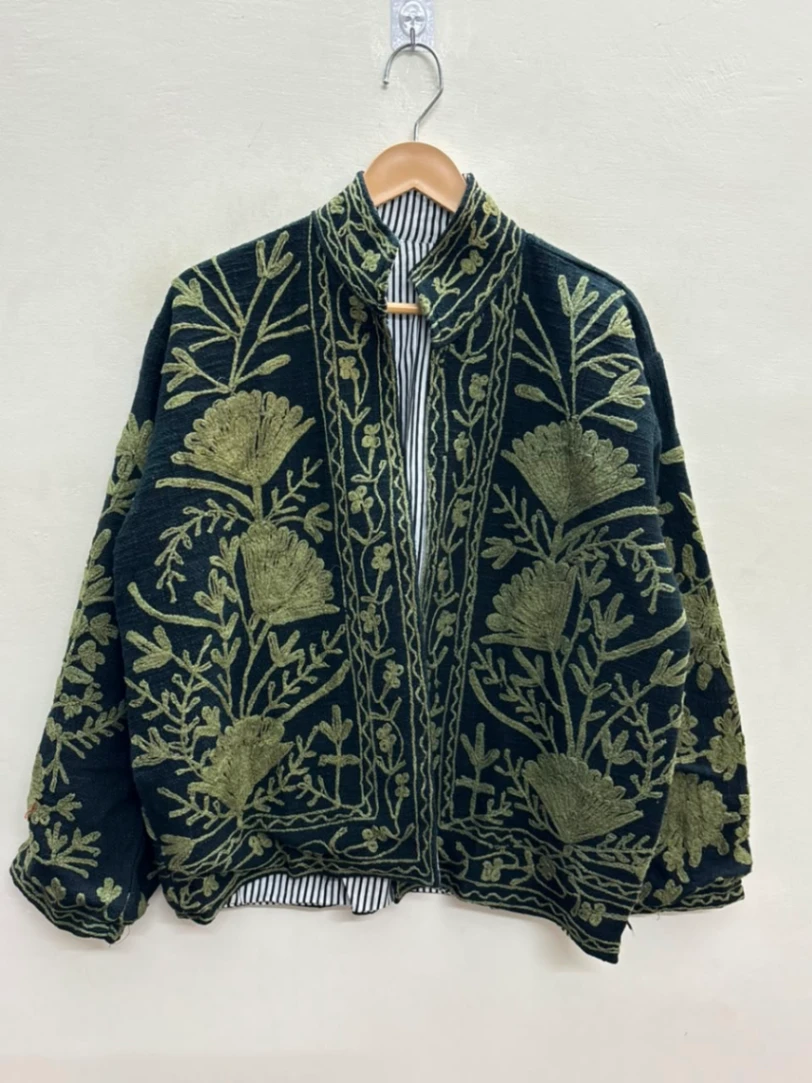 Cotton TNT Embroidery Suzani Jacket view 5