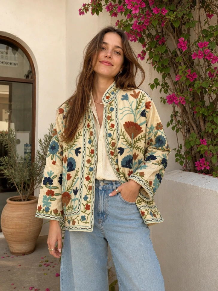 Velvet Suzani Jacket