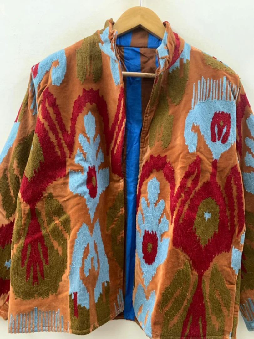 Heritage Velvet Suzani Jacket view 3