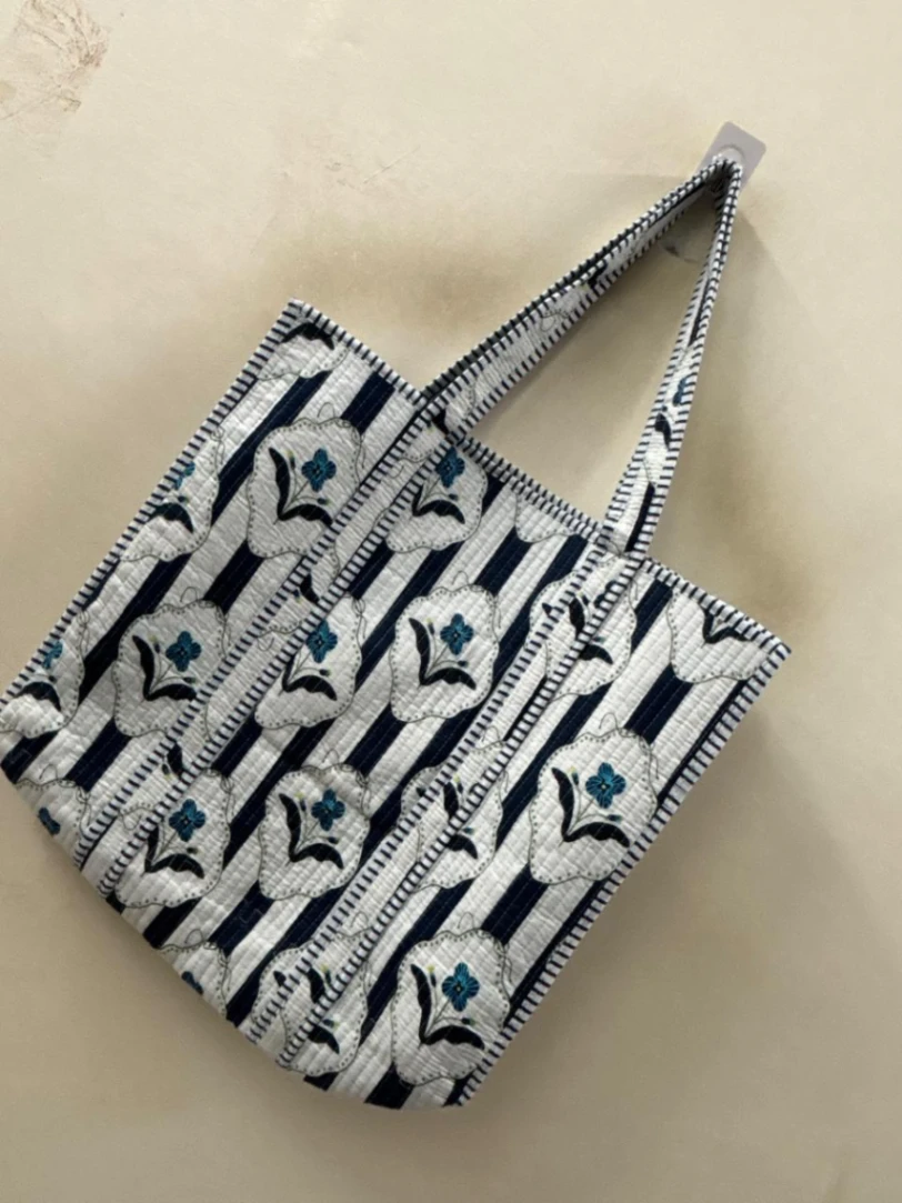 Reusable Cotton Grocery Tote Bag alternate view