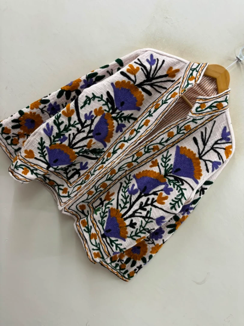 Cotton Embroidered TNT Jacket view 4