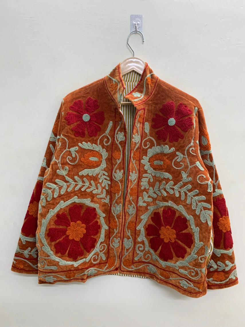 Elegant Women's Velvet Jacket alternate view