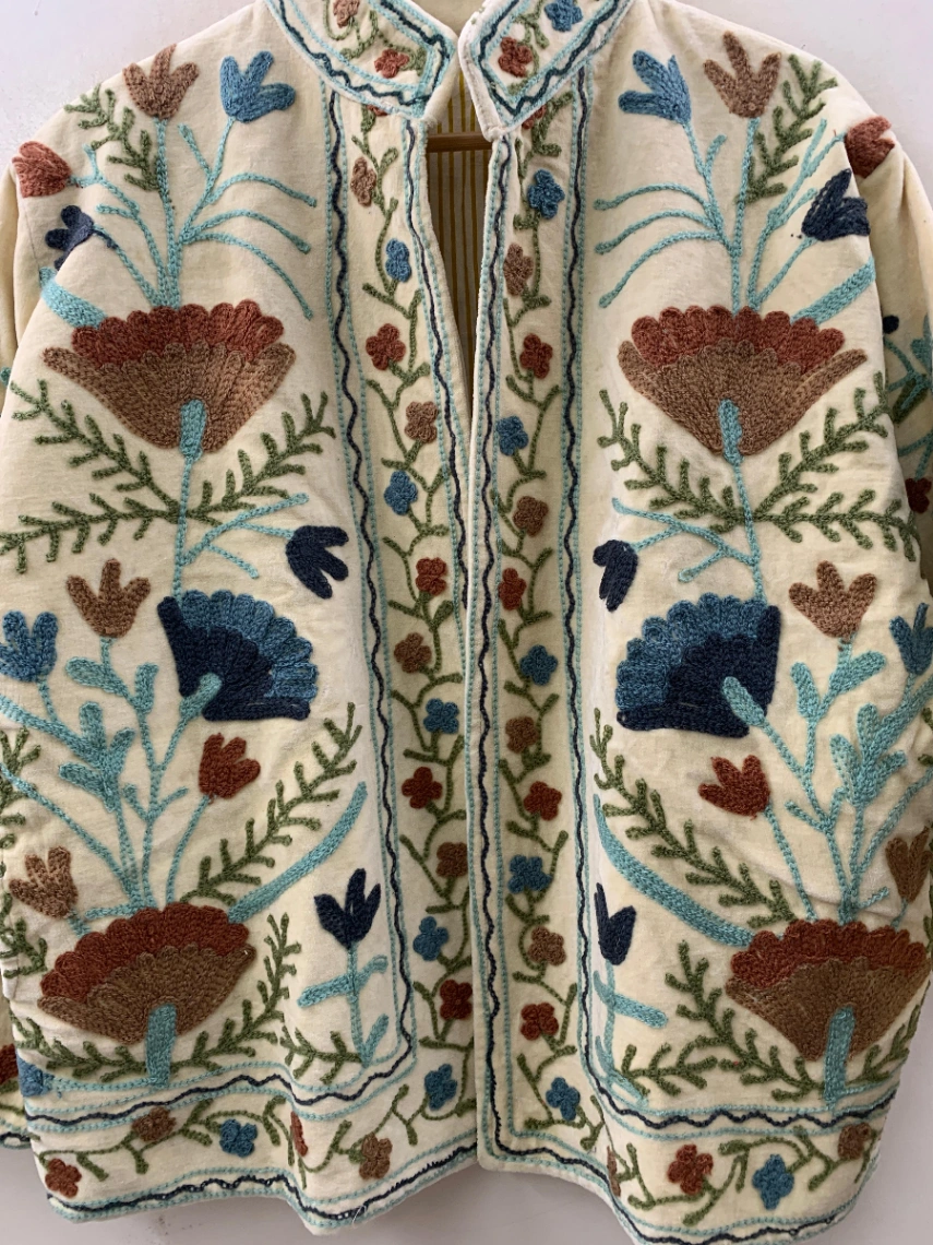 Velvet Suzani Jacket view 4