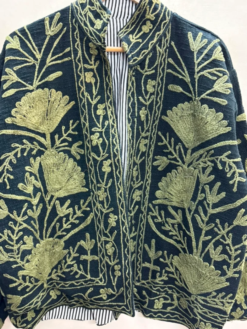 Cotton TNT Embroidery Suzani Jacket view 4